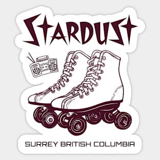 Stardust Roller Rink Sticker